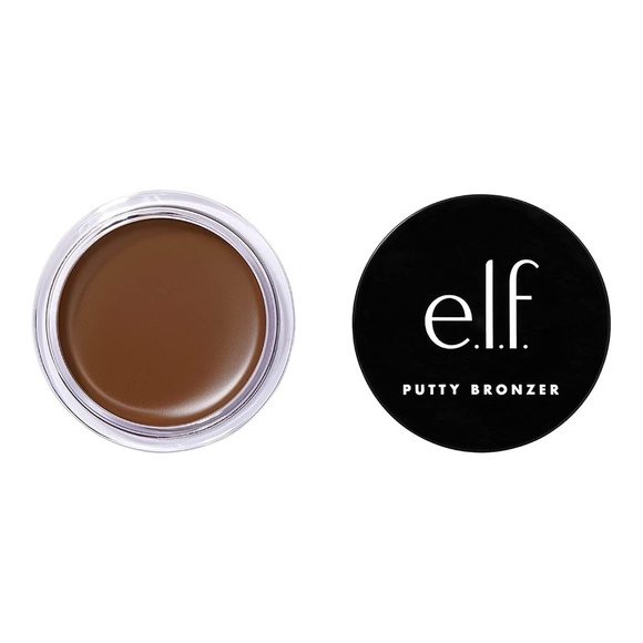 2- e.l.f. Putty Bronzer Infused with Argan Oil & Vitamin E, Sun Kissed, 0.35 Oz - Picture 2 of 4
